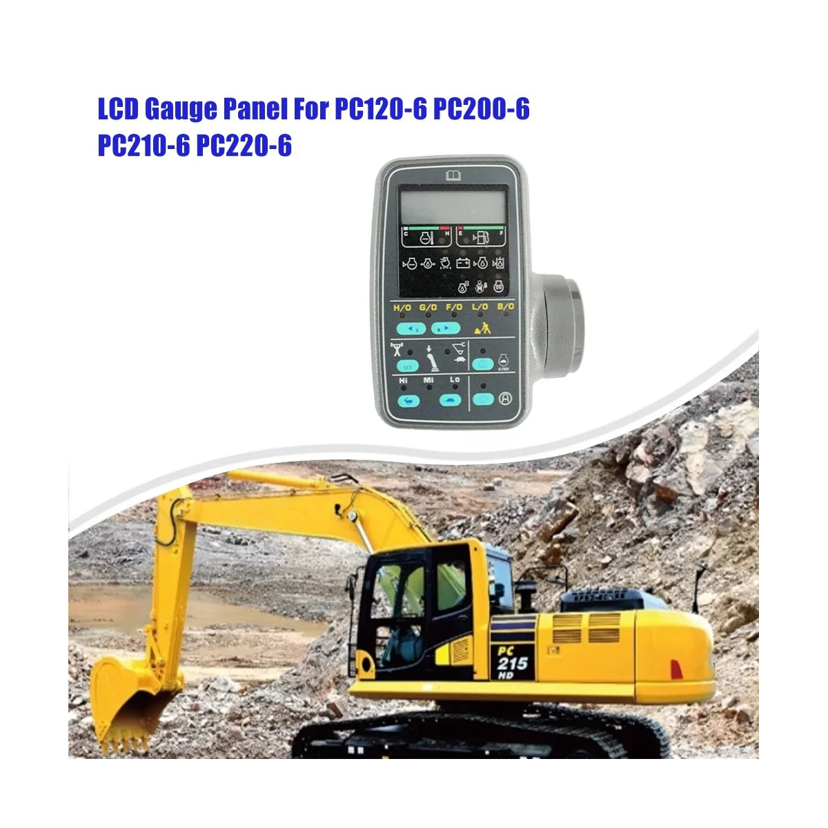 

7834-21-3001 ЖК-датчик для Komatsu PC120-6 PC200-6 PC210-6 7834-76-3000 7834-76-3001 7834-76-3002-76-