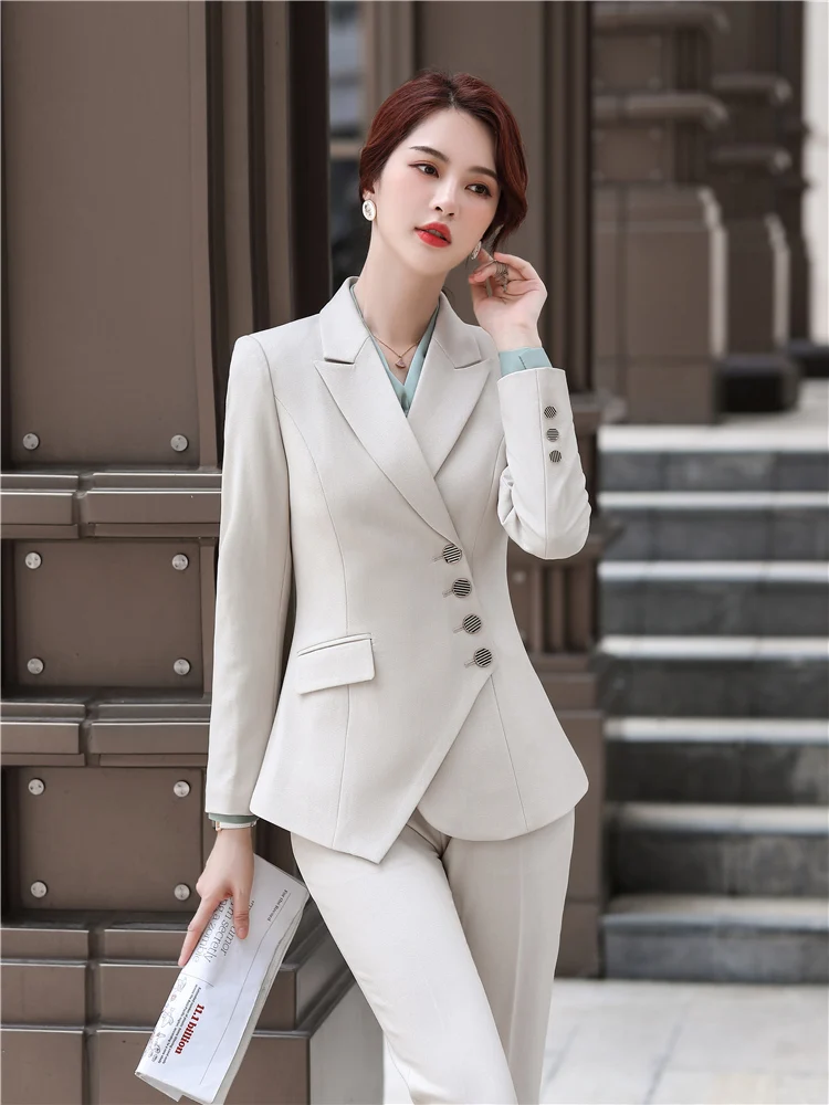 

Begie Blazer women 2022 Autumn Spring Female Suit Jacket For Woman Elegant Stylish Office Wear Coats On Offer With Free Shipping