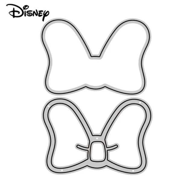 Minnie Mouse Bow Silhouette Template