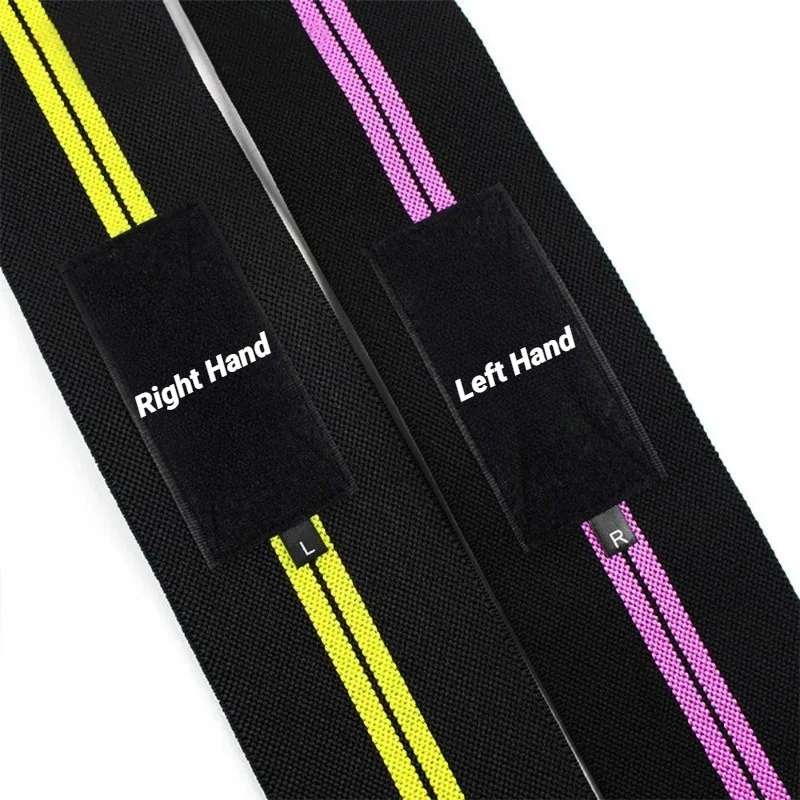 Weightlifting Straps Adjustable Compression Wrist Straps Elastic Wristband Fixers Powerlifting Bandages Fitness Bandage