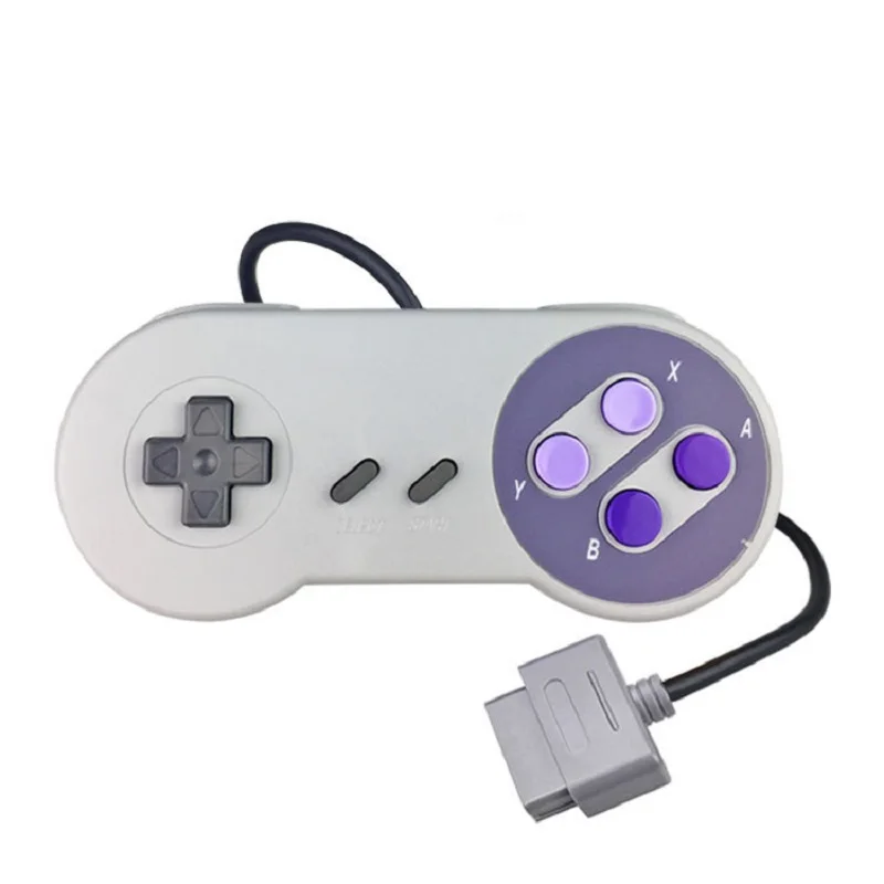 Controller 2 Pezzi Per Nintend Snes Gamepad Snes System Console Controller Joystick Di Gioco Per Nintend Snes