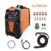 CNC Non-HF Pilot Arc CUT60 CNC iYeah Plasma Cutter 110V/220V 60A IGBT Machine With PT60/PTM60 Straight Torch Easy Cutting 25mm 1