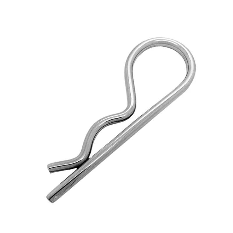 10Pcs R Clips 3.5MM X 75MM Bright Zinc Plated Hitch Ball Mounts Pin Parts RV accessories Camper Caravan Components