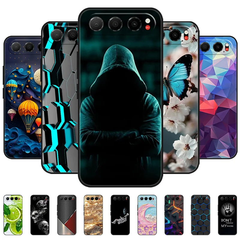 Fashionable Soft TPU Camera Protective Phone Cover - Silicone Bumper Case