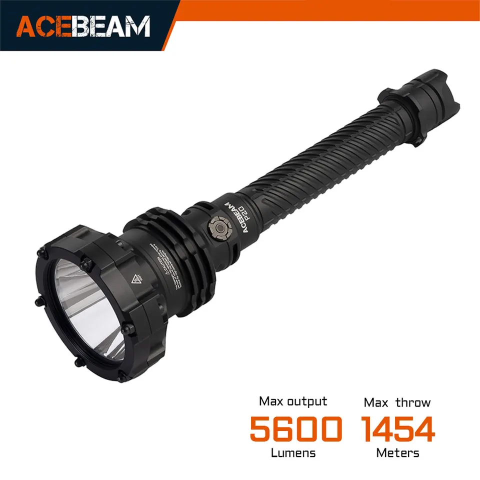 Linterna Táctica Militar Recargable De 8000 LM, Linterna LED De Alta