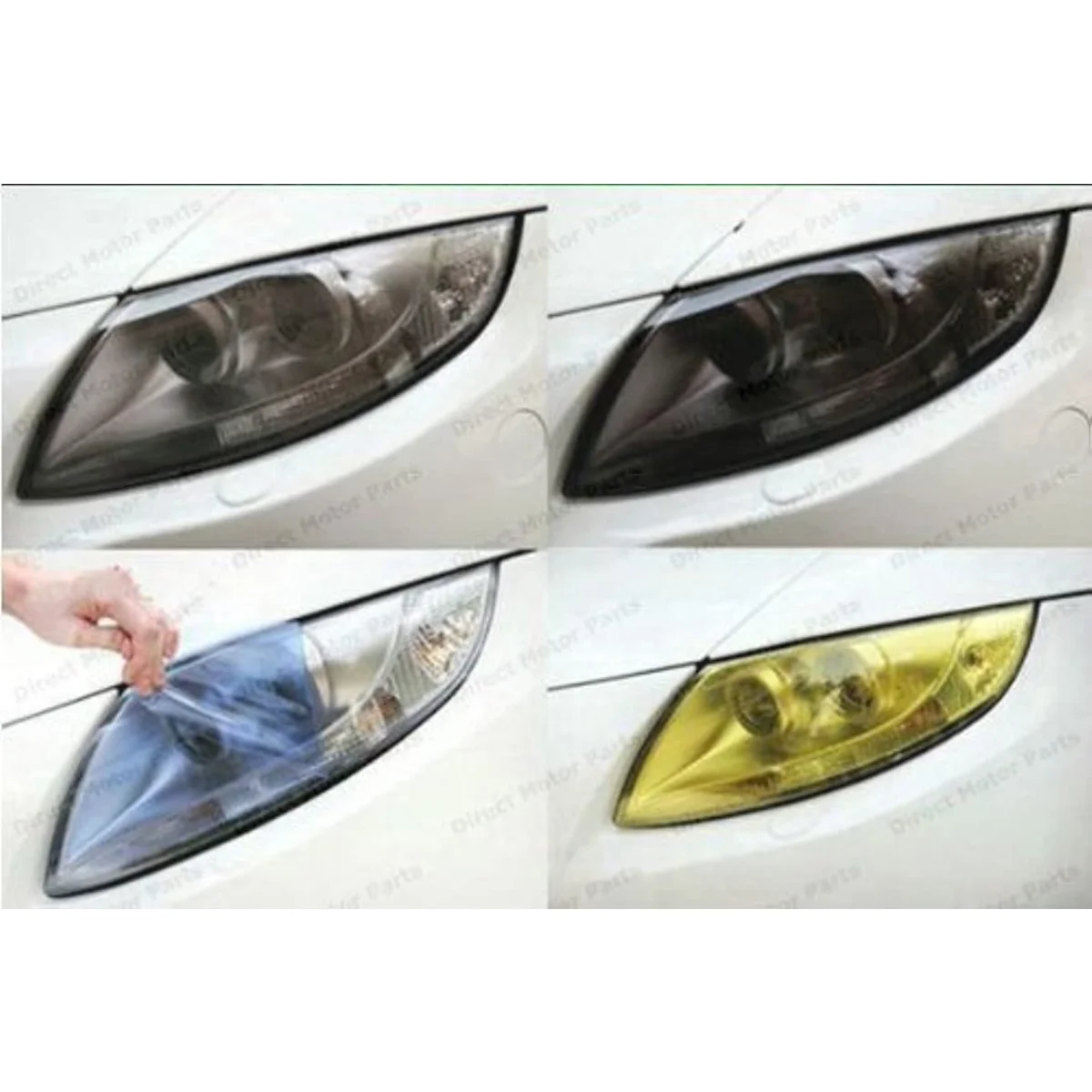 12 X 48 Inches Self Adhesive Headlight, Tail Lights, Fog Lights Tint Vinyl  Film (Clear) AliExpress