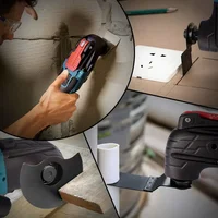 18V Oscillating Multi Tool Cordless Electric Shovel Cutting Trimming Machine With Accessory Power Tools For Makita 18V Battery 2