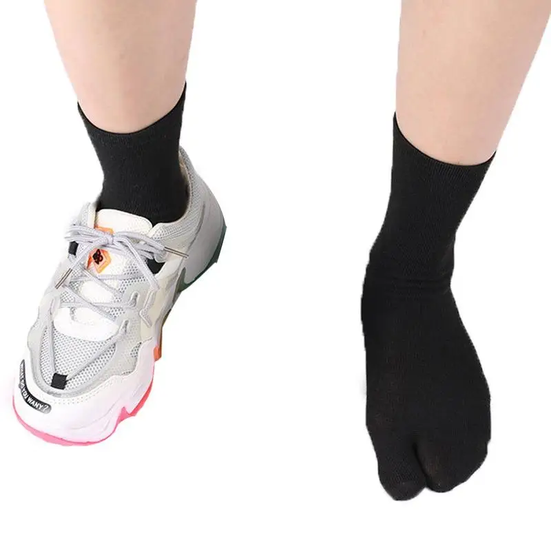 

Japanese Men And Women Summer Two Finger Socks Kimono Flip Flop Split Toe Socks