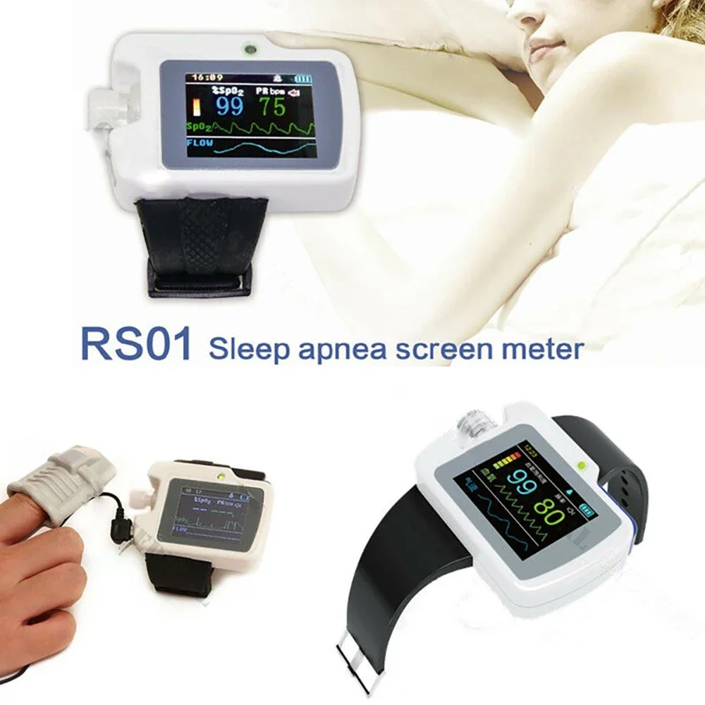 Contec RS01-Wrist-watch-Sleep-apnea-screen-meter-Respiration-Sleep-Monitor-PC-SW-CE