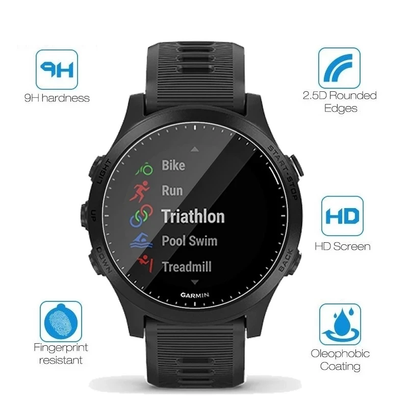 Watch Screen Protector for Garmin Forerunner 955 255 255S 945 935 245 735 645 235 158 Music Smart Watch