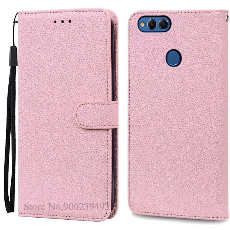 Leather Flip Wallet Case