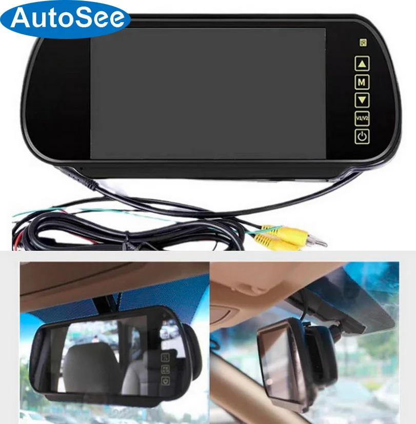 

7-дюймовый ЖК-экран 800x48 0 с поддержкой AV AHD