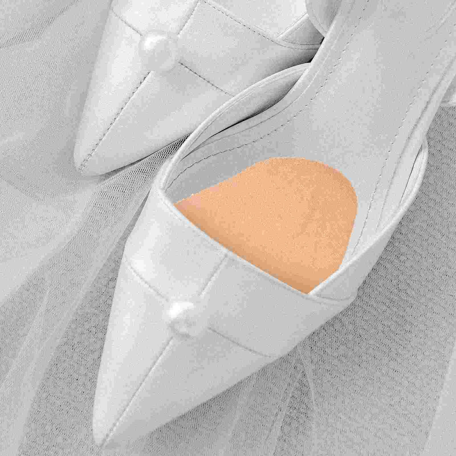 

3 Pairs Forefoot Nonslip Pads Anti-skid Fore Foot Pads Supple Forefoot Pads Heel Shoe Insert