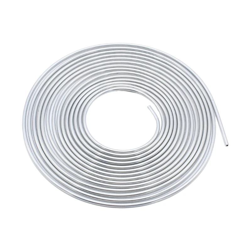 R3MD Automobile Repair Roll Tube Coil of 3/16" OD Seamless Hard Line Steel Brake Pipe Hose Line Piping Tube Tubing Anti-rust
