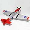LX/Laxiang/Sky Flight Hobby P51 Red Mustang RC Propeller Warbird KIT Airplane 6