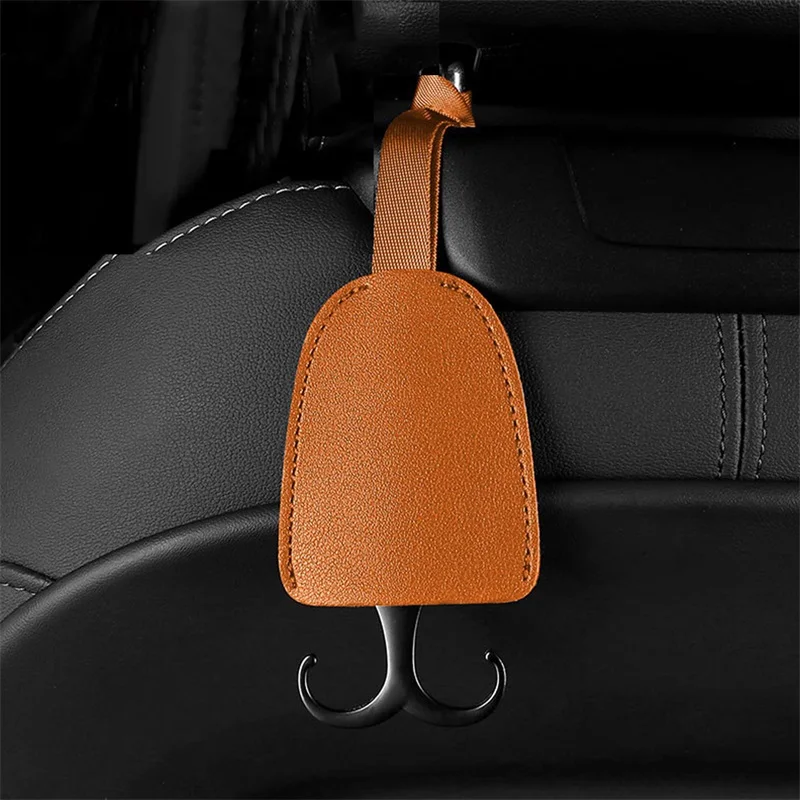 Andux Zone Double Hanger Holder Hook for Car Back Seat Head Rest Bags CYGG-01 