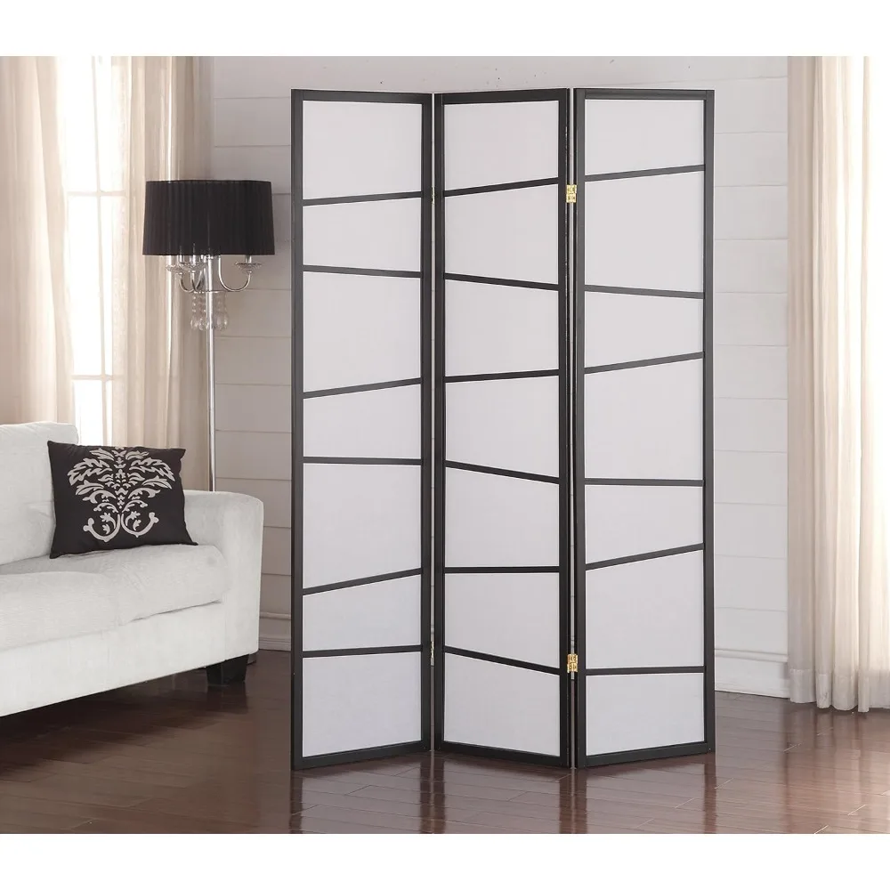 

3-Panel Screen Room Divider, Folding Privacy Screens, Freestanding Room Divider 3-Panel