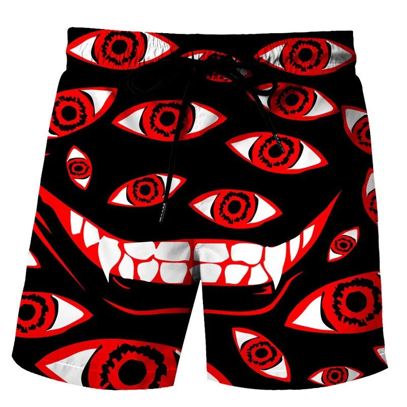 New 3D Print Eye Causal Clothing  Fashion Men Women Shorts Plus Size S-7XL Streetwear Pants  Cargo Shorts Men  Gym Shorts