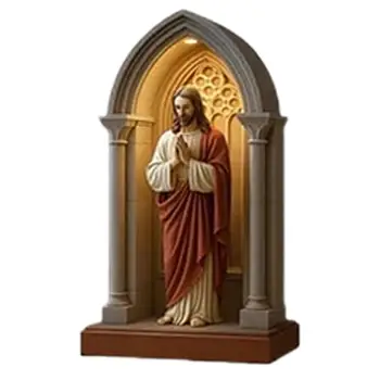 Jesus & Virgin Mary Statue 1
