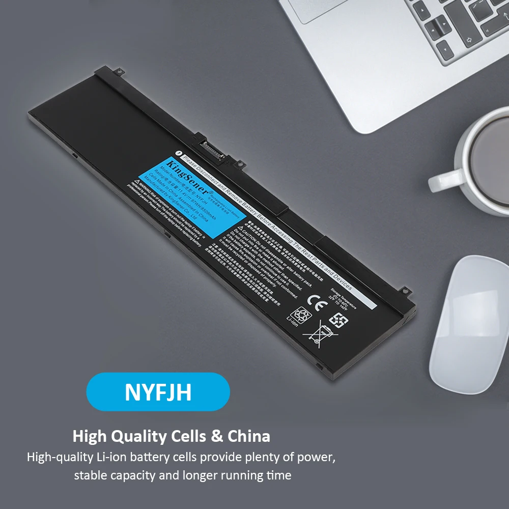 DELL NYFJH バッテリー Precision 7530など専用バッテリー Amazon.com: SUNNEAR NYFJH Laptop Battery Replacement for