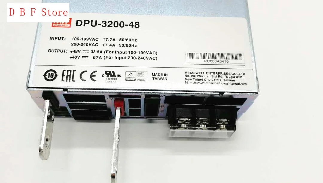 

Meanwell DPU-3200-48 3200w Power Supply 48v