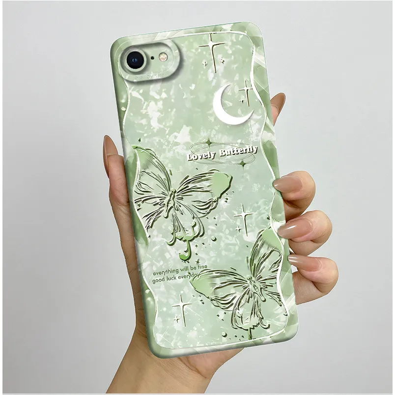 Aesthetic Soft Slim Silicone Phone Case with Full Bumper Protection