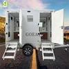 2 Station Prefab House Portable Toilet Trailer Shower Rooms Outdoor Camping Mobile Toilet Trailer Luxury Restroom Trailer 1