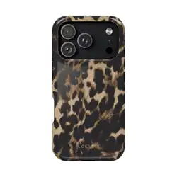 Luxury Brownie Double - Layer Phone Case - Premium Back Cover - iPhone 17 Pro Max (FLR - KF389264A8)