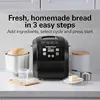 Bread Maker Machine, Digital, Programmable, 12 Settings + Gluten Free, Dishwasher Safe Pan + Kneading Paddle 2
