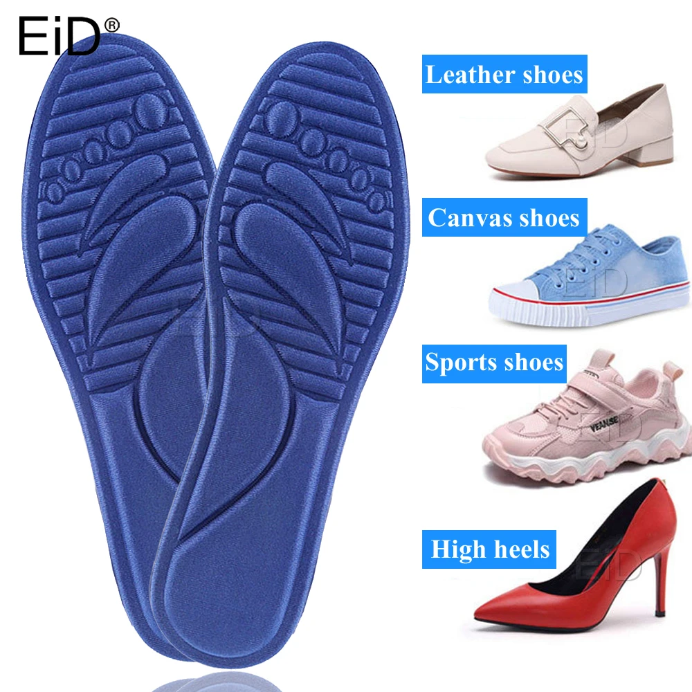

New Orthopedic Memory Foam Sport Insoles for Shoes Sole Cushion Running Shock-Absorbant Breathable Deodorization Soft Pad