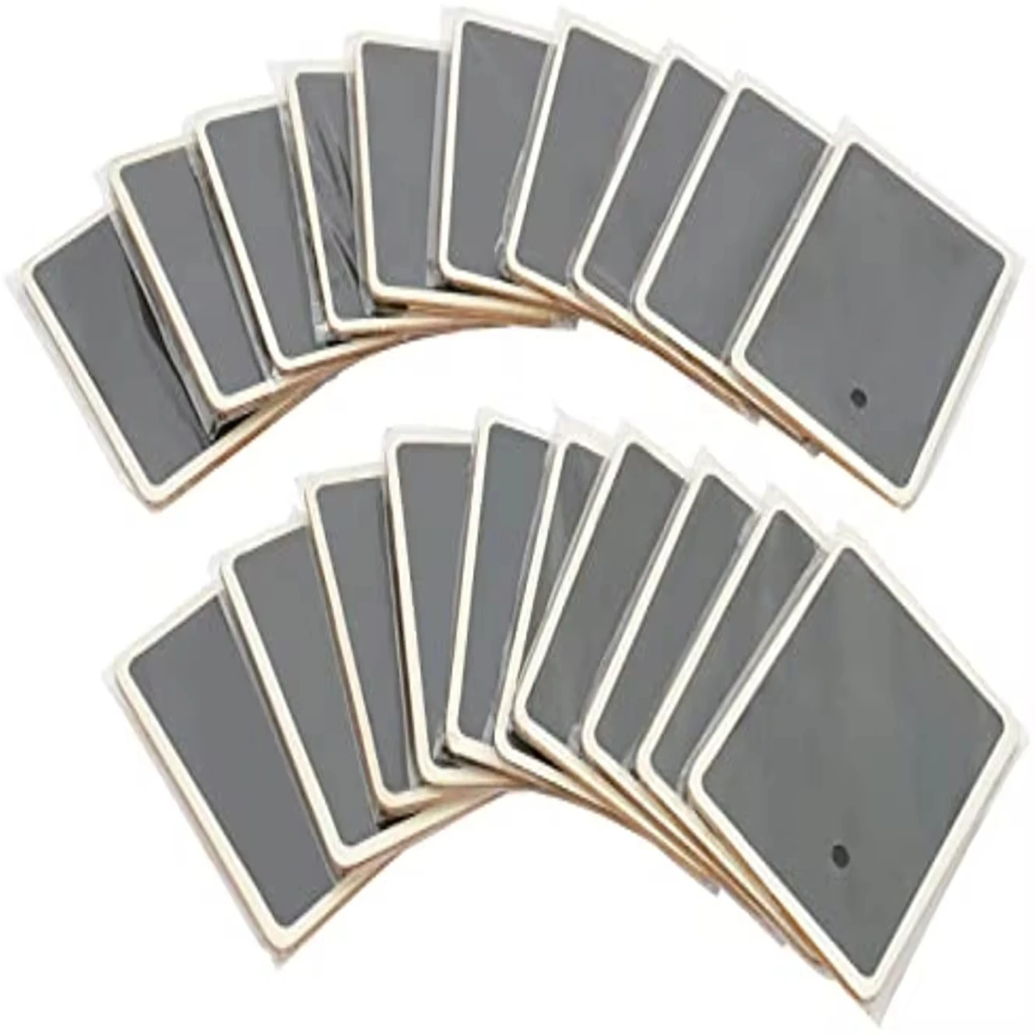 Wood Mini Chalkboards Signs with Support Easels Small Rectangle Blackboard 20 Pack wood chalkboard signs