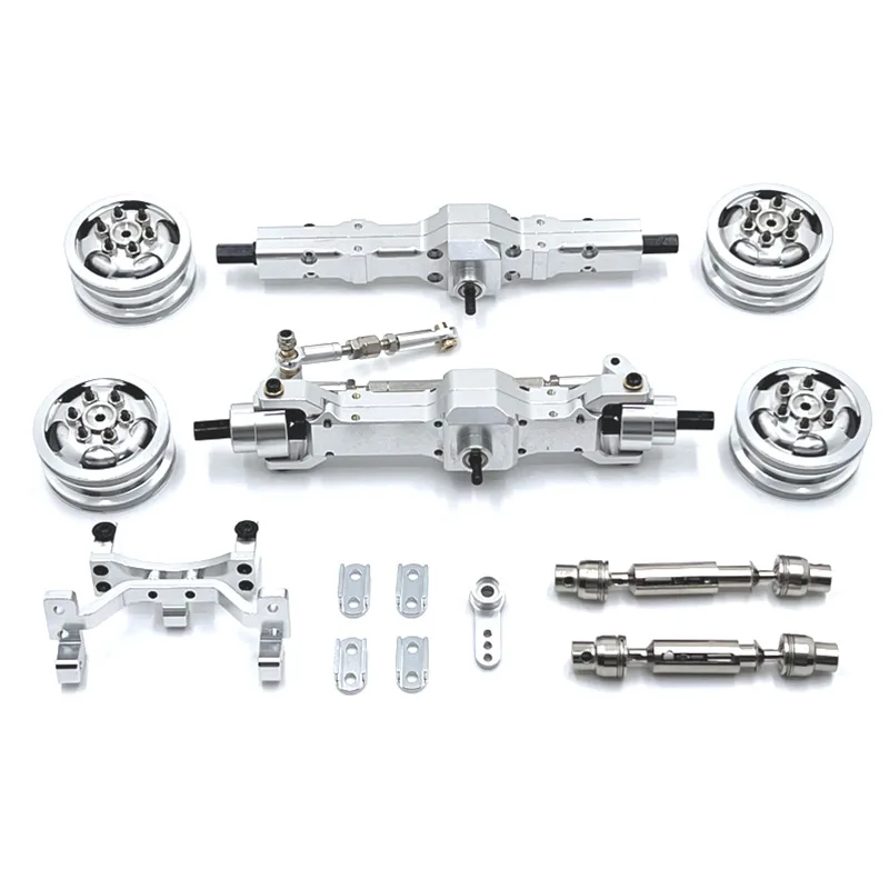 WPL C74 Metal Front and Rear Axle Link Rod Pull Rod Mount Drive