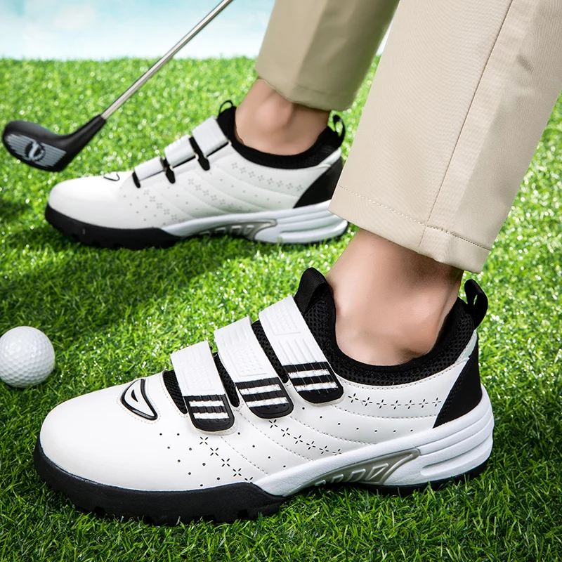 2023 New Luxury Men's and Women's Golf Shoes Professional Men's Golf Shoe White Black Golf Shoe Men's Large 36-46