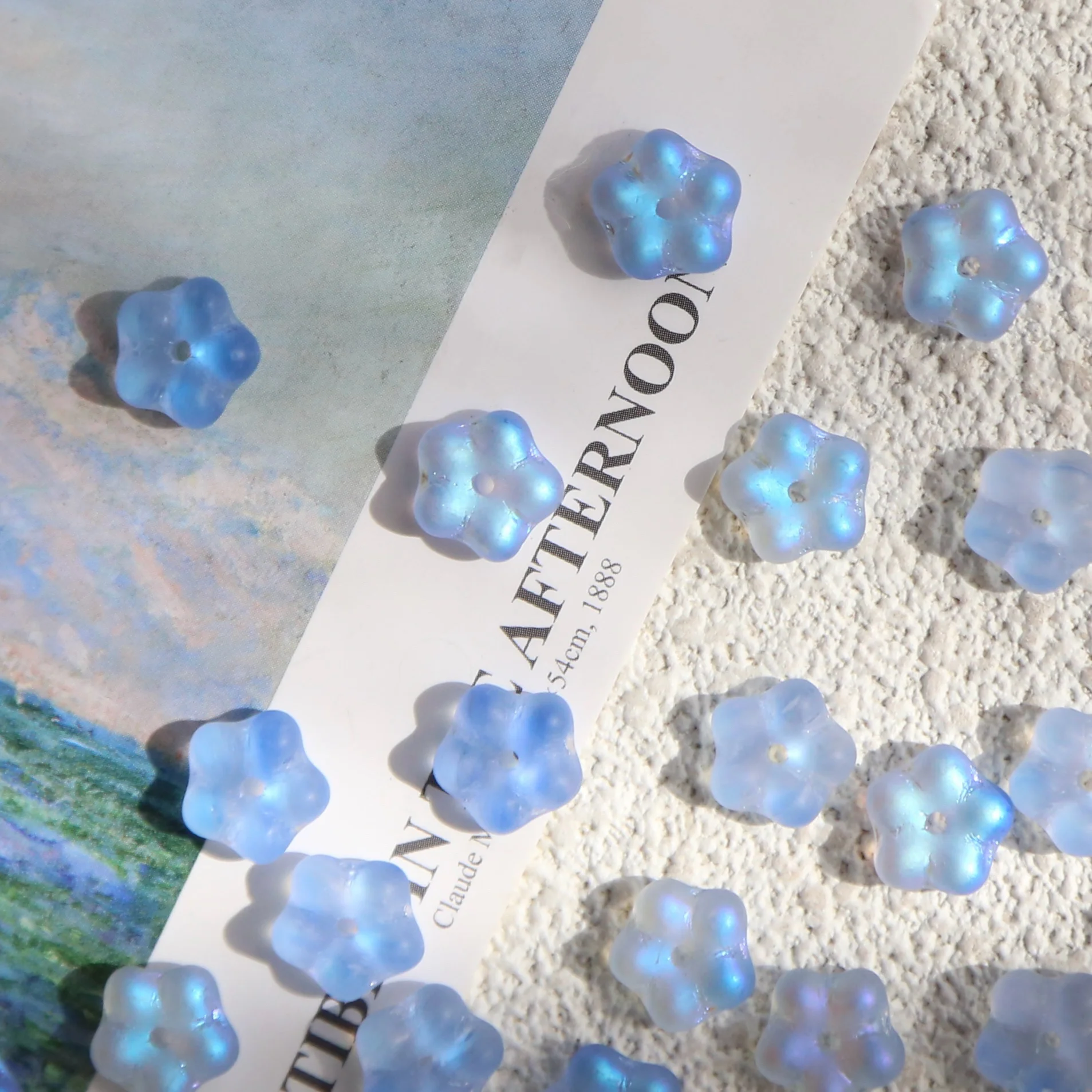 20pcs 9x4mm 체코 구슬 DIY 수제 구슬 소재