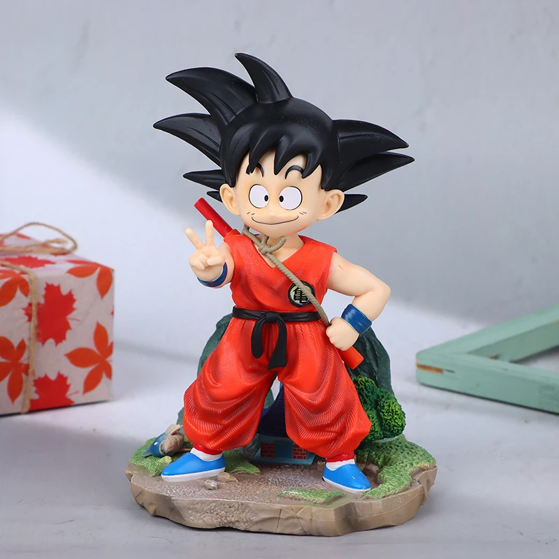 

Фигурка Dragon Ball, детство, Сон Гоку Чиби, драконий жемчуг Z, статуя манга, аниме, фигурка героя, милая Коллекционная кукла, детская игрушка, подарок
