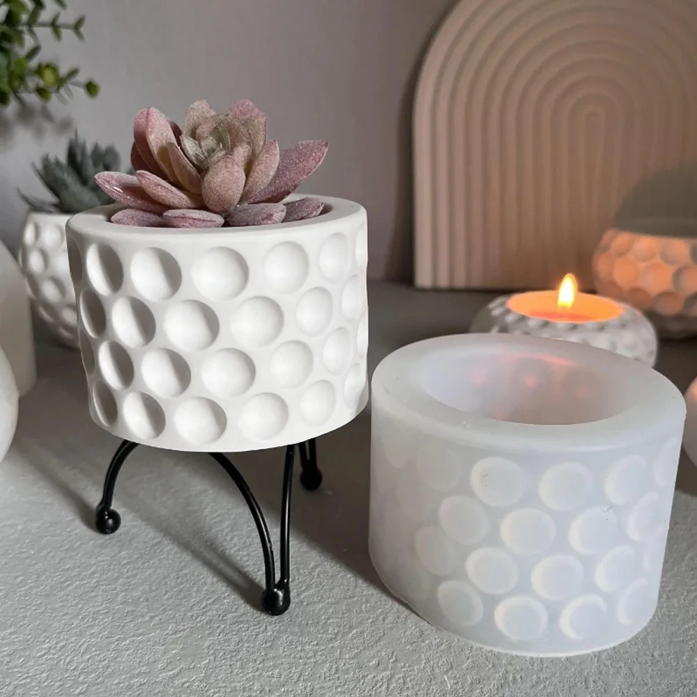 Acheter Moules en Silicone en résine époxy, béton pour bricolage, plateau en forme de main, Pot de rangement, décoration de la maison