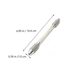 2 Pcs Hexagonal Double Ended Hand Drill Pin Vise Mini Bit Holder Brass High Speed Watch Repair Tool Ergonomic Non Grip For 2