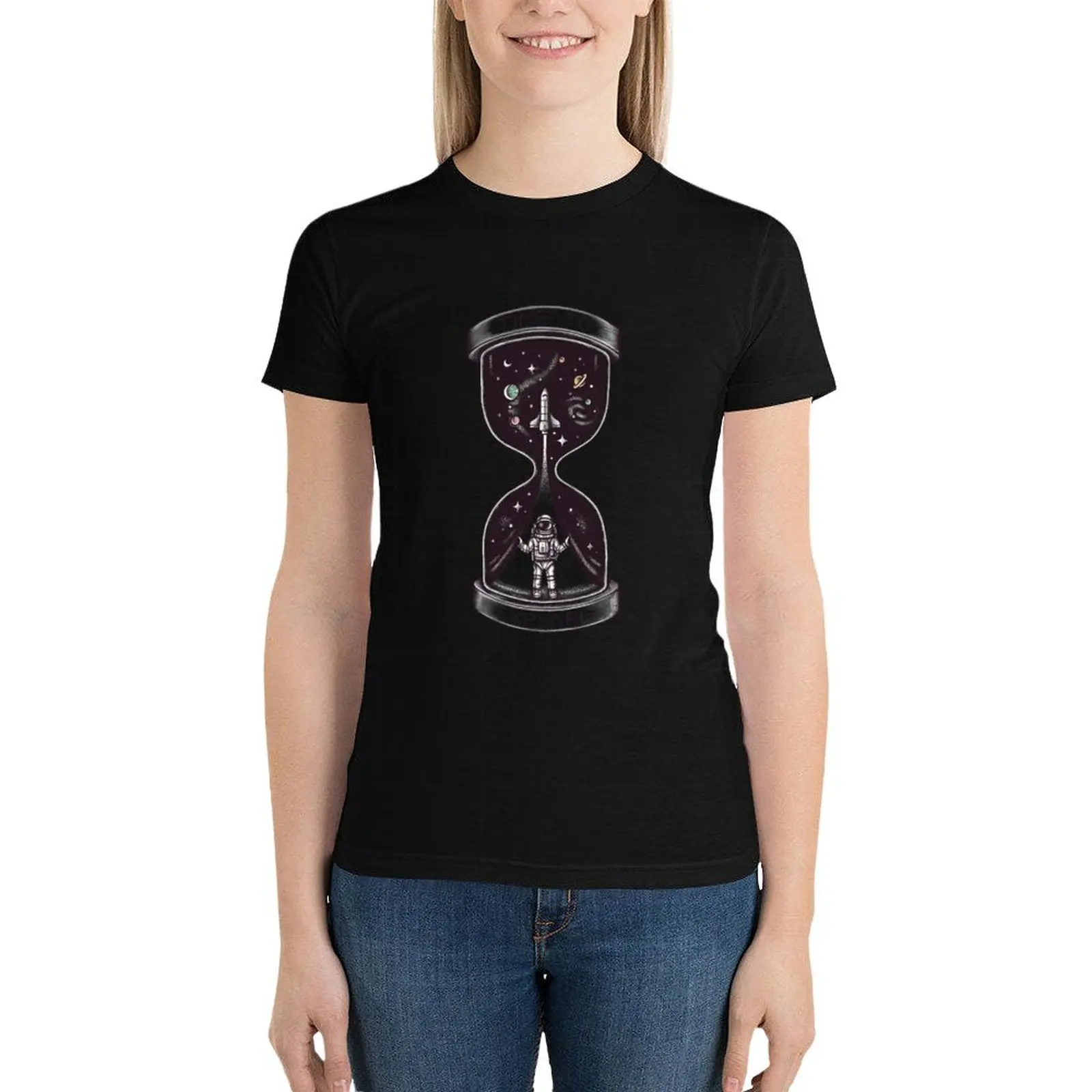 

Time to Explore T-Shirt Aesthetic clothing cute clothes plus size tops hippie clothes plus size t shirts for Women loose fit