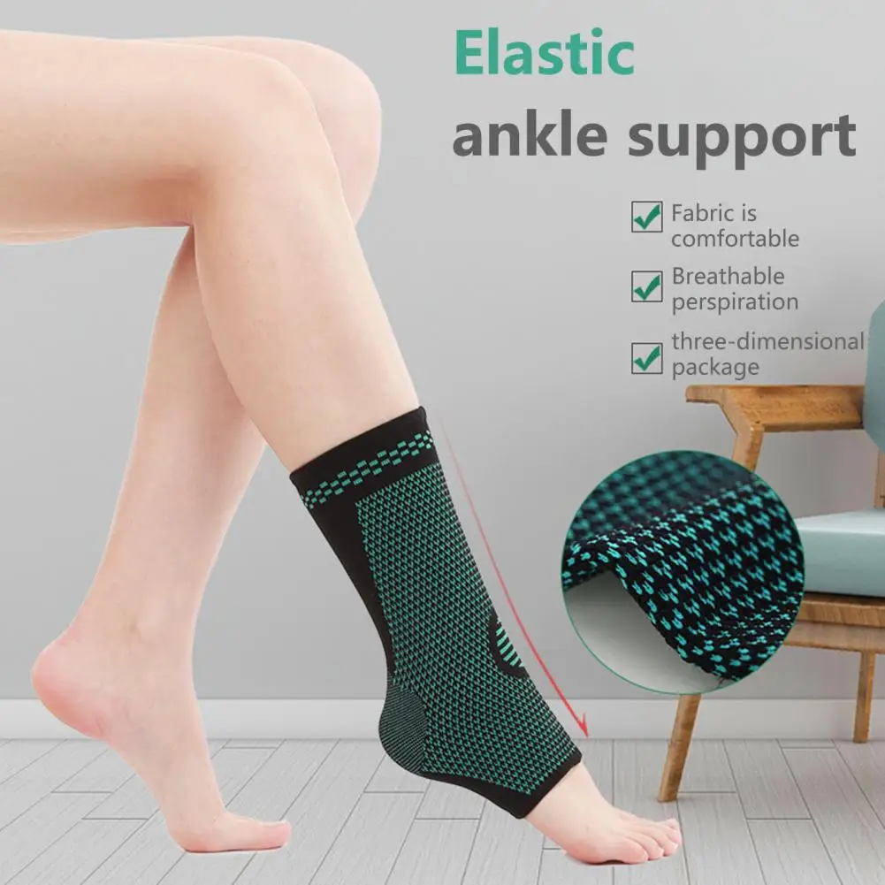 1 PCS Protective Football Ankle Support Basketball Ankle Brace Compression Nylon Strap Belt Ankle Protector