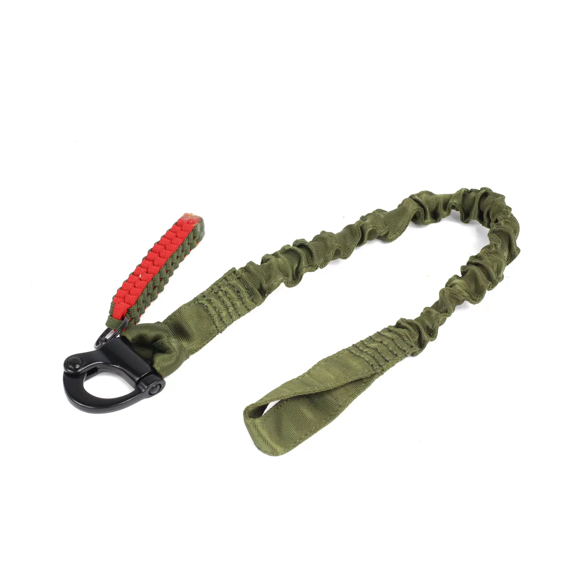 Military Tactical Elastic Lanyard Seal Quick Release Waist Rope  Multifunctional Decorative Rope Climbing Rope