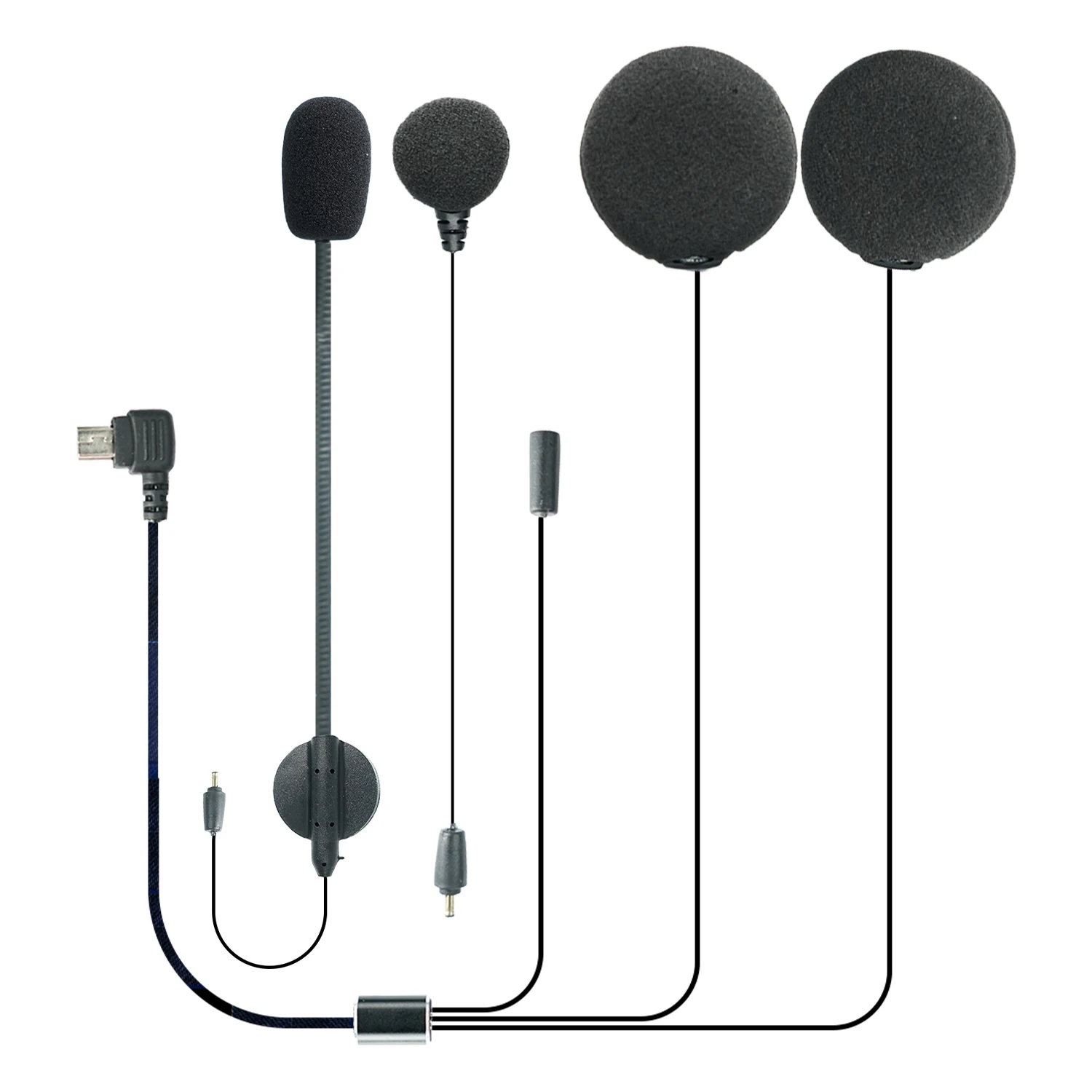 Fodsports FX8 Air FX8 Pro Parts Helmet Intercom Bluetooth Headset Accessories for Intercom Earphone Cable for FX8 Air FX8 Pro