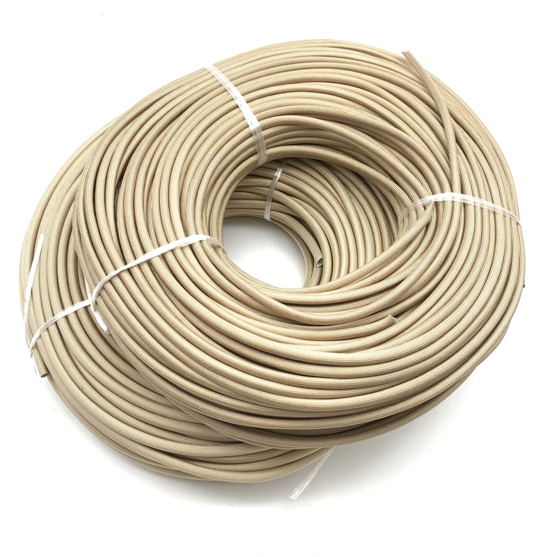 Description Picture 5 of item800Deg.C Multi Size Fiberglass Tube HTG Cable Sleeve Soft Chemical Fiber Glass Wire Alkali Free Fiber Braided Insulation Against