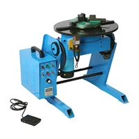 HD-100 Circle Pipe Workpiece 100kg Welding Positioner Turntable Equipment Welding Rotator Rotary Welding Table with W300 Chuck 2