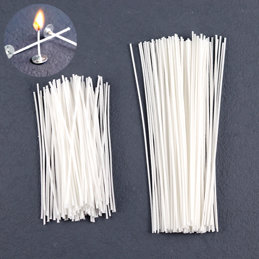 Candle Wicks Cotton Waxed Wick Candle Wicks Smokeless Cotton Wicks