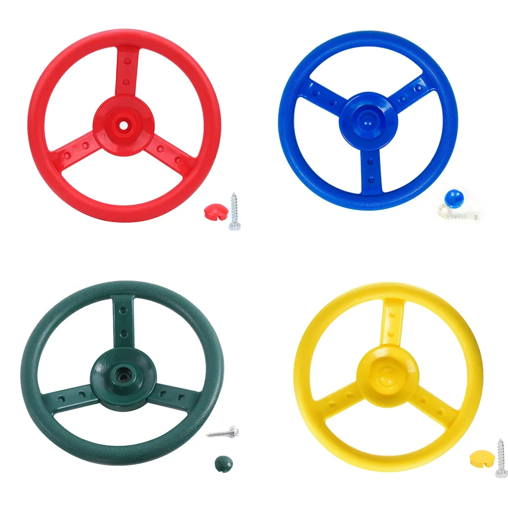 Swing Set Steering Wheel Playground Swing Device Interactive Playing Accessorie Replacement Backyard Garden Climbing Accessories playhouse accessories outdoor toys