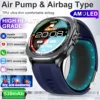 2025 New For huawei Airbag Smart Watch men air Pump health watch Bluetooth call True Blood Pressure Uric Acid Blood Lipids watch 1