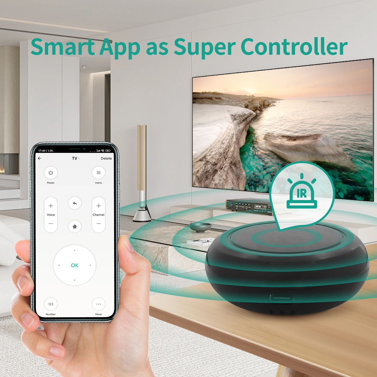 Tuya WiFi Smart IR Remote Controller Smart Life APP For TV DVD Control Home Automation Mini Family Remote For Alexa Google Home