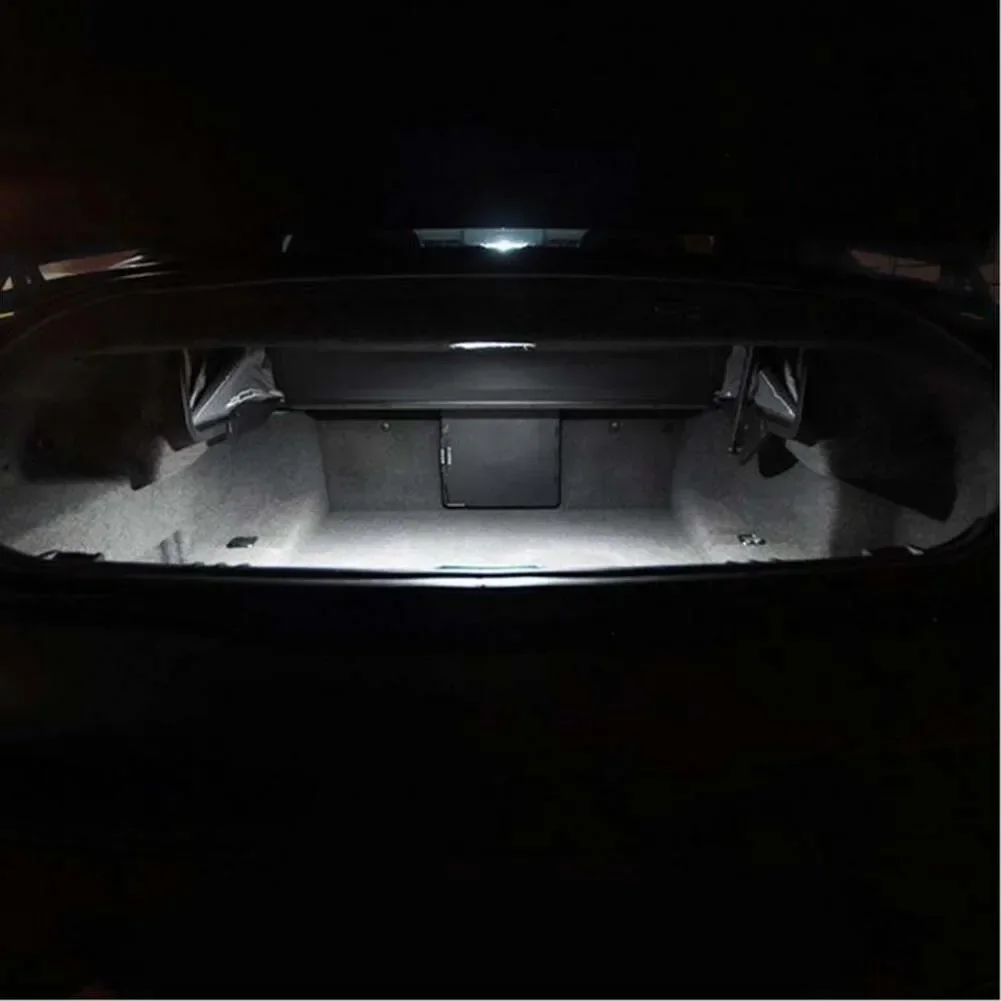 18-Piece Ultra Bright White LED Interior Car Light Package Kit