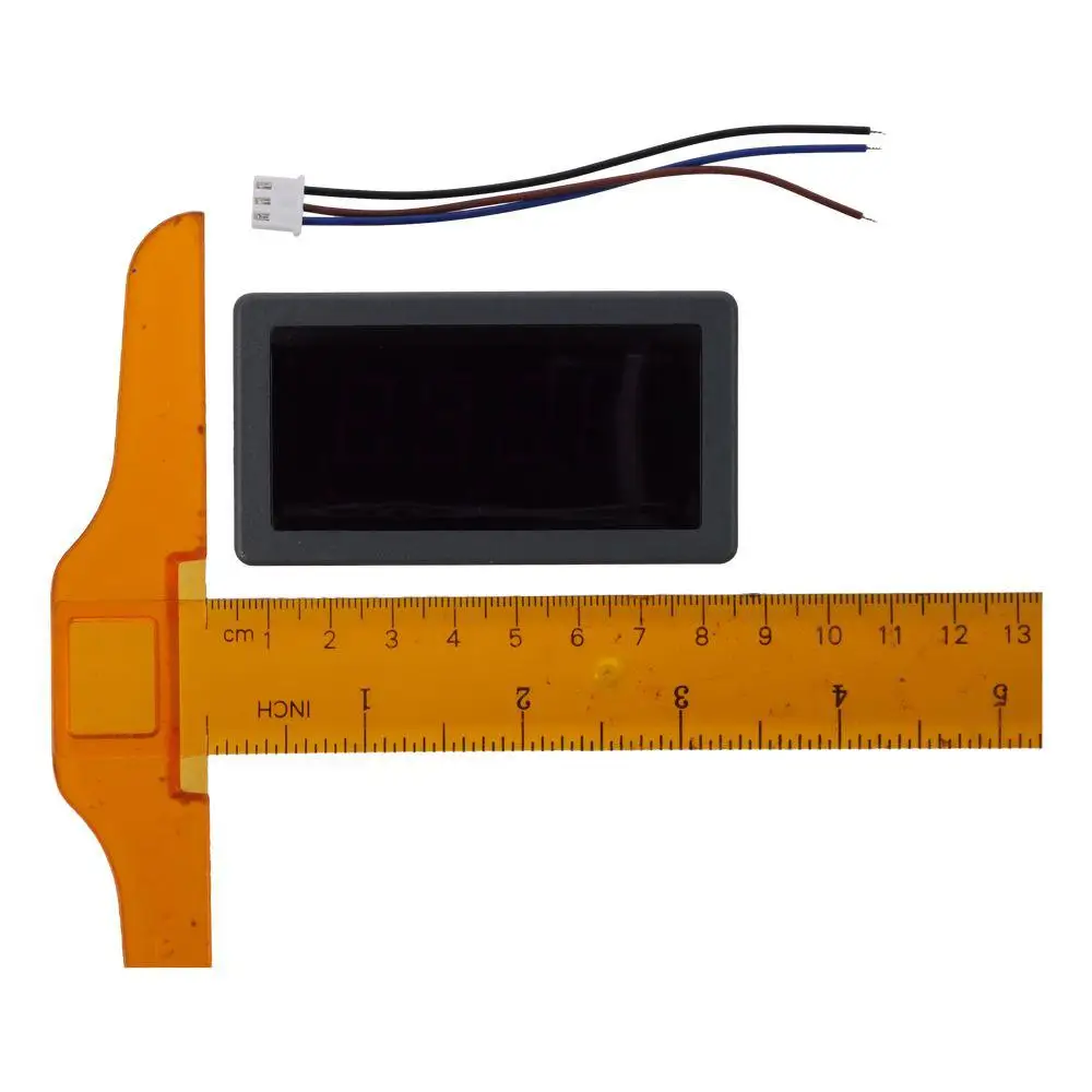 AC 110V-230V 디지털 LED 모터 타코미터 빨간색 4자리 RPM 속도 측정기 선외 모터 엔진 선반, 컨베이어 벨트