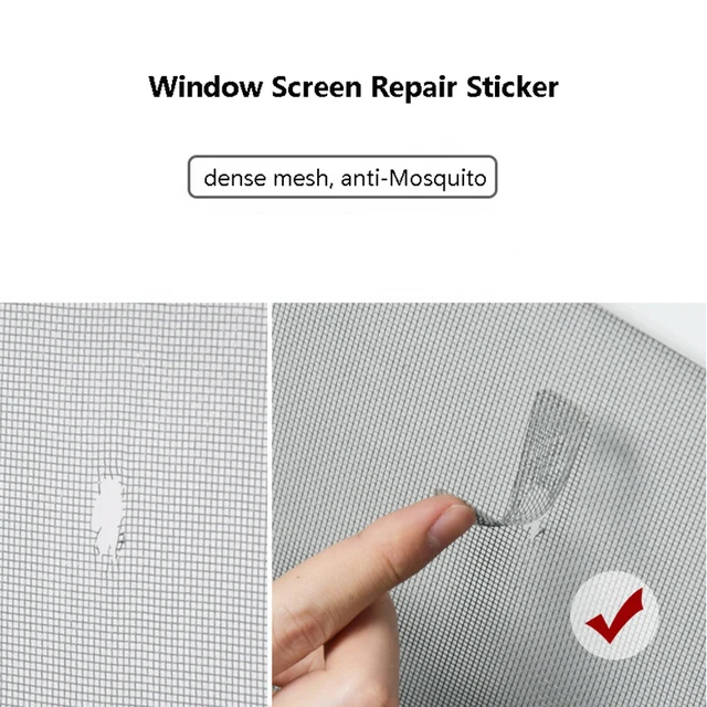 5/10/20 pièces fenêtre écran réparation autocollant fenêtre filet anti-moustique maille porte moustiquaire Patch réparation trou cassé écran Net 2